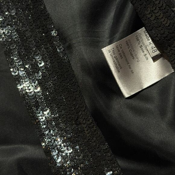SS07 hedi slimane silk sequin runway vest - Picture 4 of 6